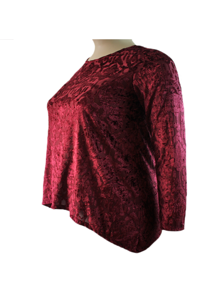 blusa talla grande gordita 2XL vinotinto pana colombia R615 2.png