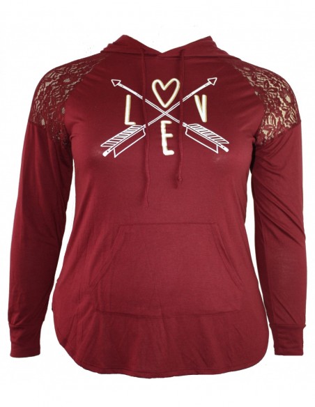 blusa talla grande gordita 2XL vinotinto capota colombia R617 1.jpg