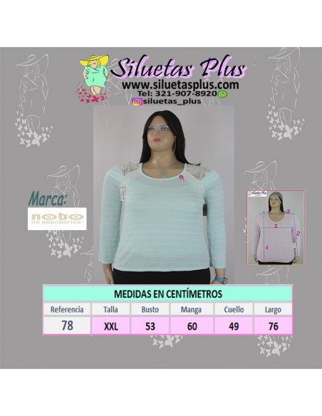 saco talla grande gordita XXL verde turquesa cerrado Colombia R078 0.jpg