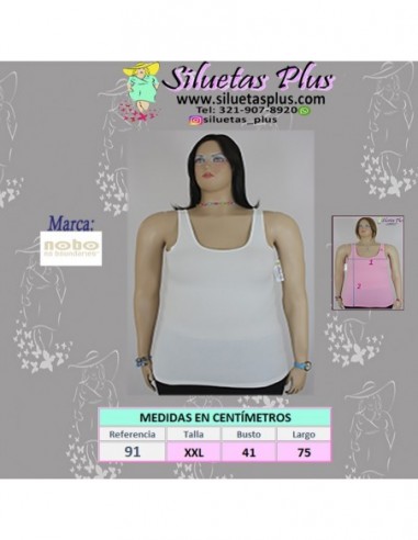 blusa talla grande gordita blanco esqueleto Colombia 2XL R091 0.jpg