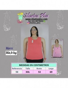 blusa talla grande gordita salmón esqueleto Colombia 2XL R098 0.jpg