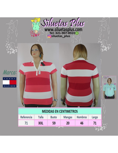 blusa-talla-grande-2XL-polo-Tommy-R0071