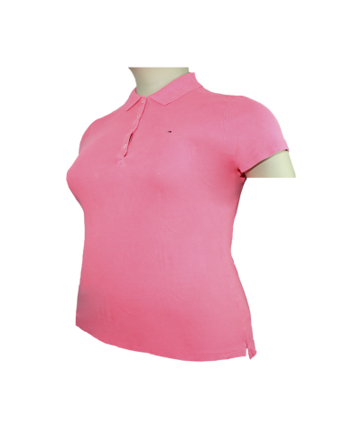 blusa-talla-grande-2XL-fucsia-polo-Tommy-R0072