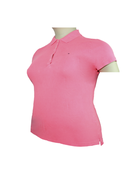 blusa-talla-grande-2XL-fucsia-polo-Tommy-R0072