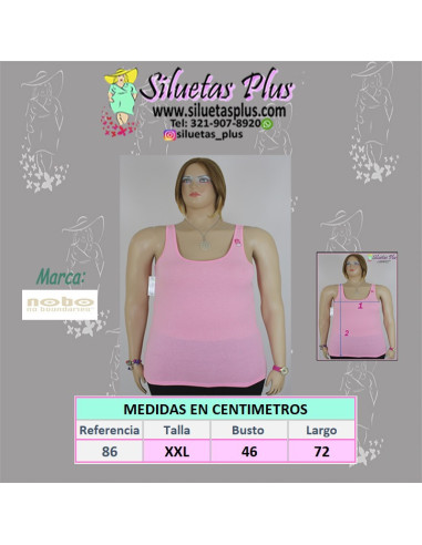 blusa-esqueleto-talla-grande-2XL-rosada-R0086