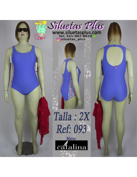 vestido-baño-talla-grande-2XL-enterizo-R0093