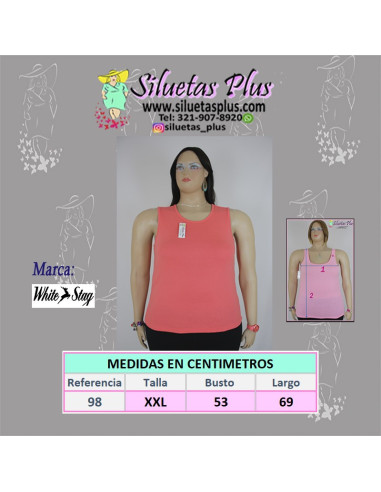 blusa-talla-grande-2XL-cisa-gordita-R0098