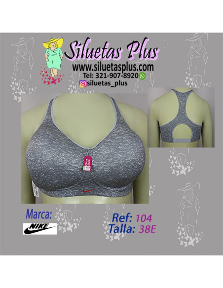 Brassier-talla-grande-38E-deportivo-Nike-R0104