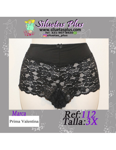 Panty-talla-granden-3XL-cachetero-negro-encaje-R0112