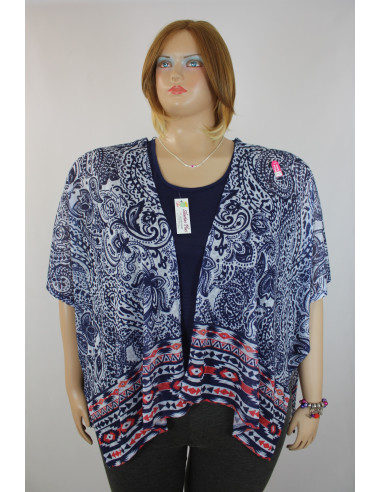 Blusa-talla-grande-2XL-azul-elegante-R0119