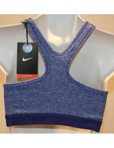 Brassier-talla-grande-XL-top-azul-deportivo-Nike-R0133