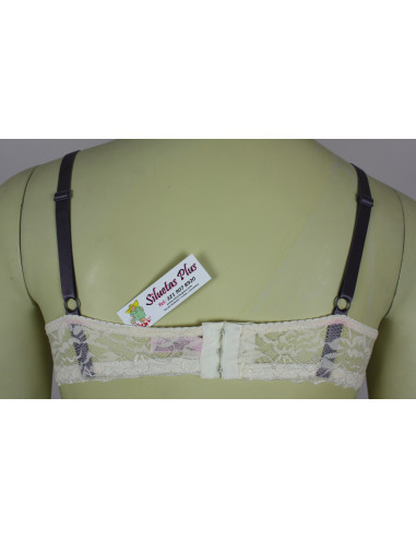 Brassier-talla-grande-42C-rosado-copa-lisa-R0138