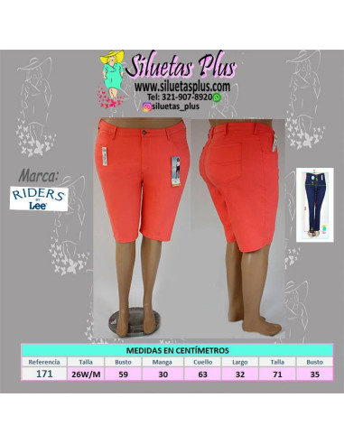 Bermuda-talla-grande-26-salmón-hasta-la-rodilla-R0171