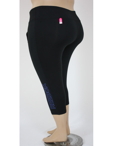Licra-talla-grande-3XL-deportivo-capri-negro-Reebok-R0178