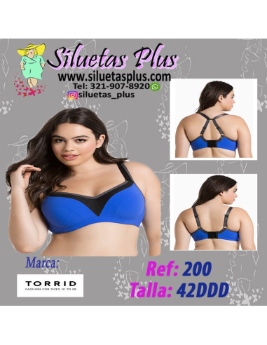 Brassier-talla-grande-42DDD-azul-espalda-ajustable-TORRID-R0200