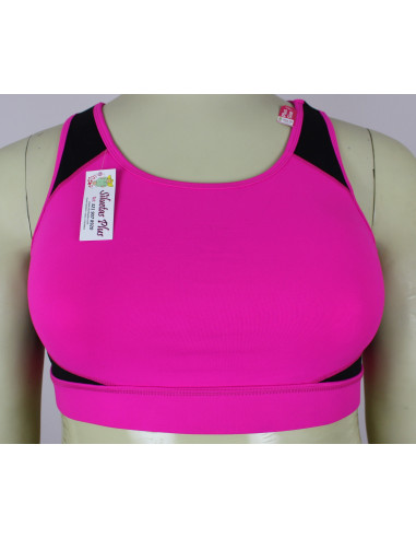 Brassier-talla-grande-2XL-top-deportivo-fucsia-TORRID-R0209