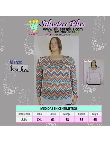 Saco-talla-grande-2XL-camibuso-con-volado-R0236