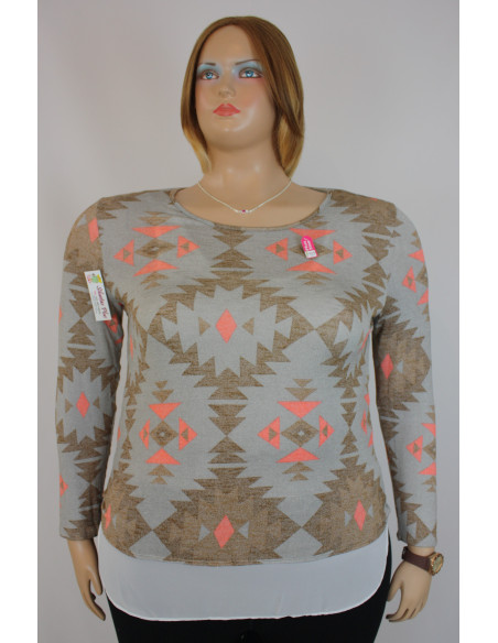 Saco-talla-grande-XL-camibuso-con-volado-R0243