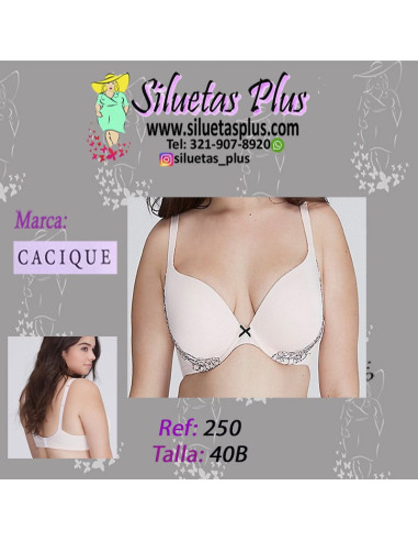 Brassier-talla-grande-40B-busto-pesado-rosado-CACIQUE-R0250