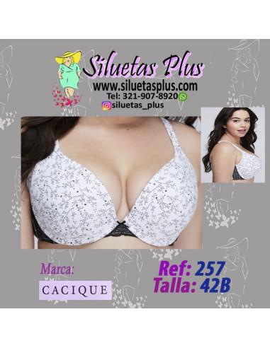 Brassier-talla-grande-42B-busto-pesado-escote-profundo-estampado-R0257