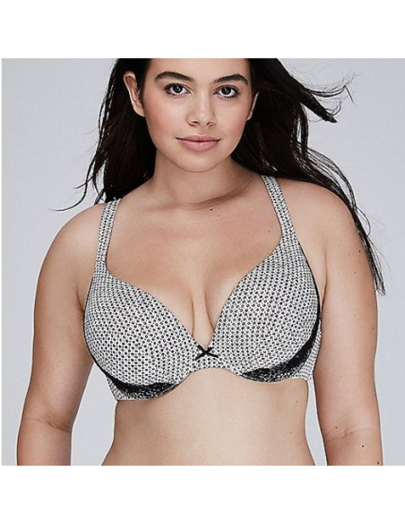 Brassier-talla-grande-40C-busto-pesado-escote-profundo-estampado-R0261