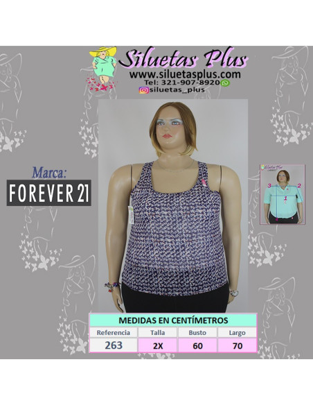 Blusa-talla-grande-2XL-esqueleto-estampada-FOREVER-21+-R0263