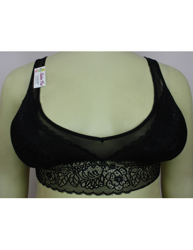 Brassier-talla-grande-2XL-bralette-busto-pesado-negro-daisy-fuentes-R0301