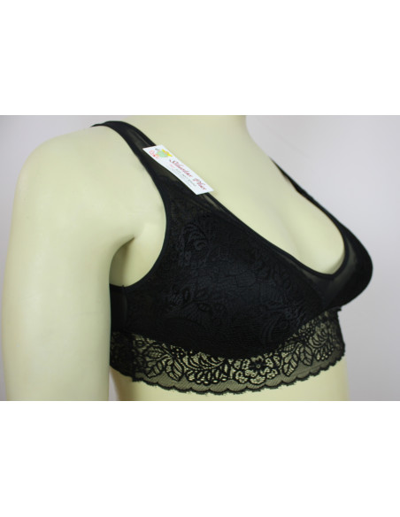 Brassier-talla-grande-2XL-bralette-busto-pesado-negro-daisy-fuentes-R0301