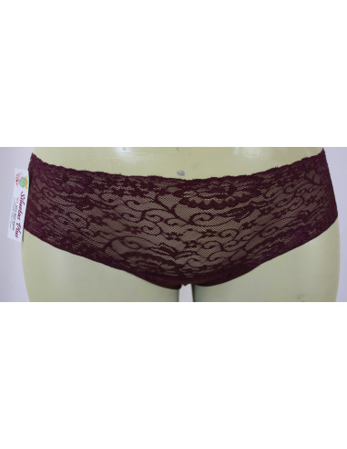 Set-de-panties-talla-grande-3XL-cachetero-delicado-encaje-tres-colores-R0308