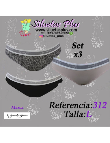 Set-de-panties-talla-grande-L-tres-colores-Jessica-Simpson-R0312