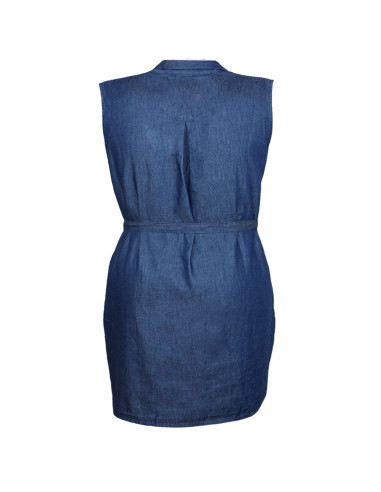 Vesitdo-talla-grande-XL-en-jean-manga-cisa-con-cordón-R0314