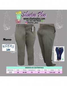 pantalón dril talla grande gordita 18 caqui colombia R222 0.jpg