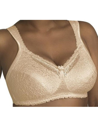 Brassier-talla-grande-50C-busto-pesado-máxima-comodidad-beige-Playtex-R0336