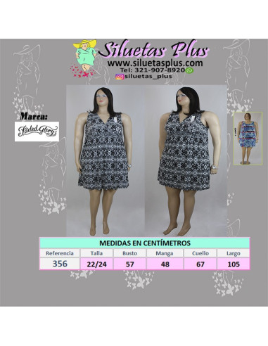 Vestido-talla-grande-3XL-negro-estilo-relajado-manga-cisa-R0356