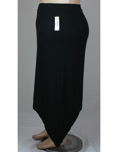 Falda-talla-grande-3XL-asimétrica-negra-R0384