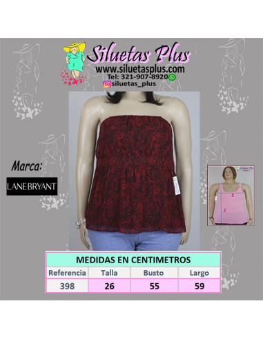 Blusa-talla-grande-26-strapless-con-volado-para-mujer-gordita-R0398