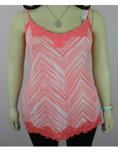 Blusa-talla-grande-4XL-de-tiras-salmón-encaje-R0399 2