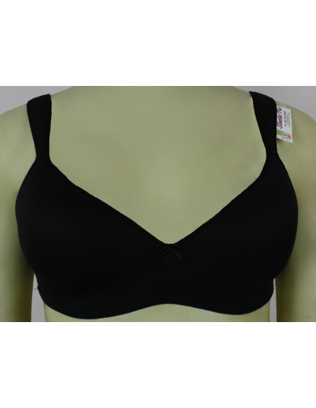 Brassier-talla-grande-42D-busto-pesado-camisetero-negro--IZOD-R0428