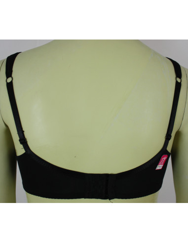 Brassier-talla-grande-42D-busto-pesado-camisetero-negro--IZOD-R0428