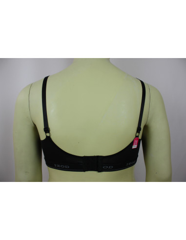 Brassier-talla-grande-40D-busto-pesado-camisetero-negro--IZOD-R0430