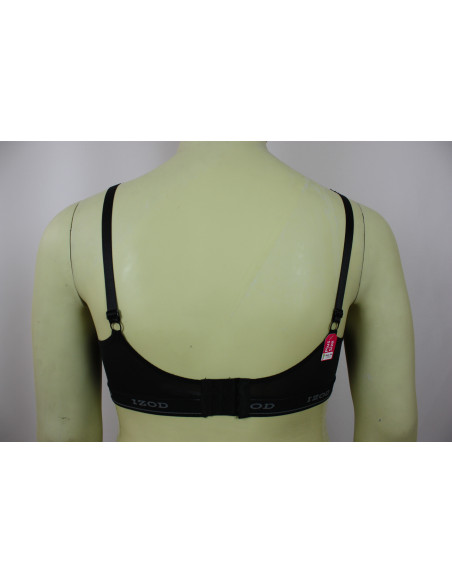 Brassier-talla-grande-40D-busto-pesado-camisetero-negro--IZOD-R0430