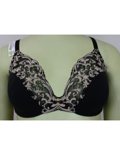 Brasier-talla-grande-para-busto-pesado-40H-negro-con-encaje-color-piel-y-negro-NATORI-R0458 2