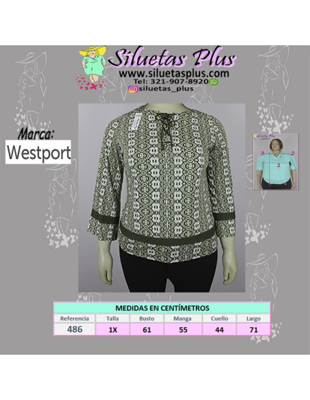 Blusa-talla-grande-XL-tonos-verdes-marca-WESPORT-R0486