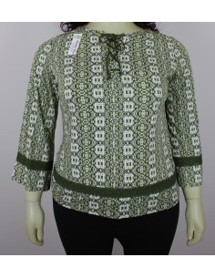 Blusa-talla-grande-XL-tonos-verdes-marca-WESPORT-R0486 2