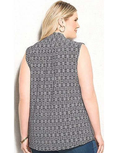 Blusa-talla-grande-XL-estampada-manga-sisa-para-mujer-gordita-DRESSBARN-R0490