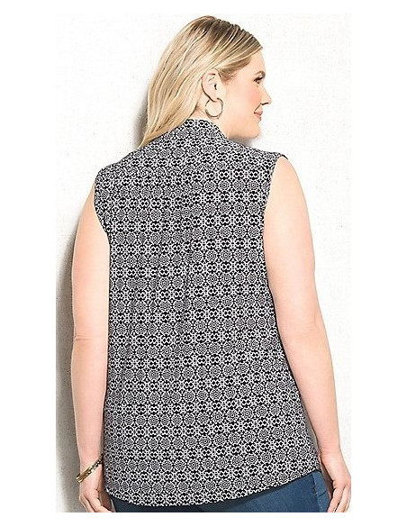 Blusa-talla-grande-XL-estampada-manga-sisa-para-mujer-gordita-DRESSBARN-R0490