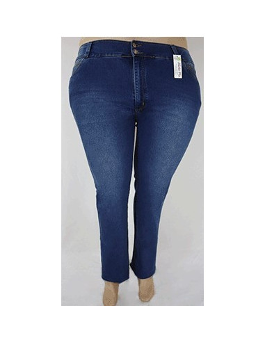 Pantalon-jean-talla-grande-26-azul-oscuro-bota-recta-cinco-bolcilos-BELMODA-R0564