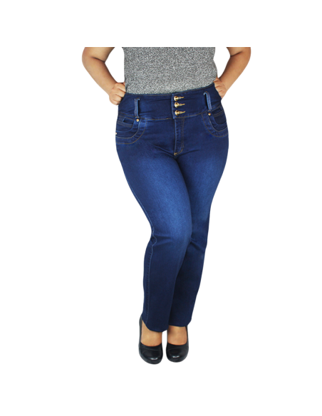 Pantalon-jean-talla-grande-22-azul-oscuro-pretina-alta-bota-entubada-SOBEK-R0568