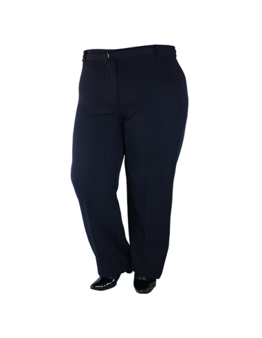 Pantalon-talla-grande-18-azul-oscuro-en-tela-con-diseño-de-rayas-brillantes-PARIS-R0577