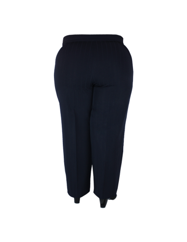 Pantalon-talla-grande-18-azul-oscuro-en-tela-con-diseño-de-rayas-brillantes-PARIS-R0577